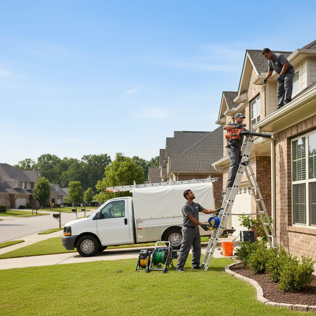 Home Gutter Service in Sherman, TX near me